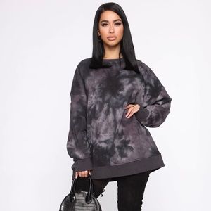 Stuck In Space Tie Dye Sweatshirt